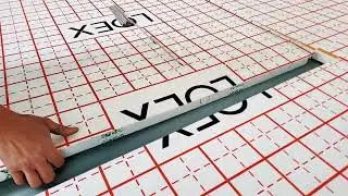 LOEX FLAT - Sistema radiante con tackerclips