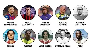 Semua Striker Terbaik Sepanjang Masa Dijelaskan Dalam 11 Menit