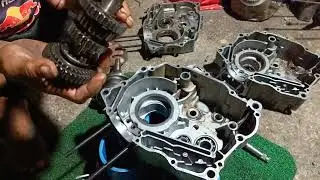 SWAP CRANKCASE RUSI KR 150  TO RUSI TC 125 || BEARING NUMBER || TRANSMISSION GEAR POSITION TUTORIAL