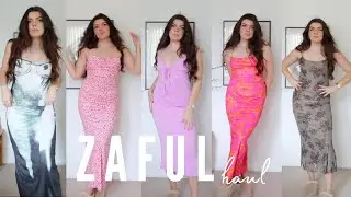 ZAFUL SUMMER DRESS HAUL ☀️🐚🍹 *Try-on*