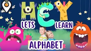 Learning the alphabet FAST with a FUN SONG | La Laughs | Preschool & Kindergarten