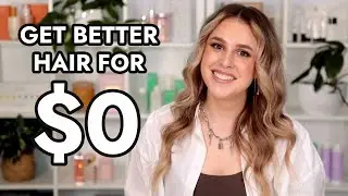 How to improve your hair health for $0! | 11 Tips from a hairdresser