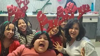 Christmas & New Year celebrations @office #OfficeParty #OfficeDiaries #WorkCulture #TeamCelebration