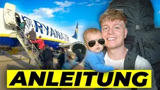 SO FLIEGT MAN MIT BABY! | Schritt-f&uuml;r-Schritt-Anleitung