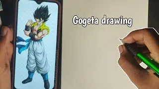 How To Draw Gogeta SSJ | Step By Step | Dragon Ball