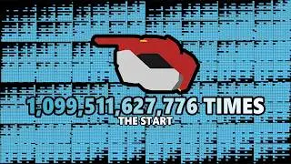 Railgun - 1,099,511,627,776 times or THE START