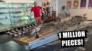 Huge LEGO USS Makin Island Ship by Brickmania