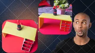 🥀 Reuse Matchbox || माचिस की डिब्बी से बनाये 😱 || Miniature Table 😍