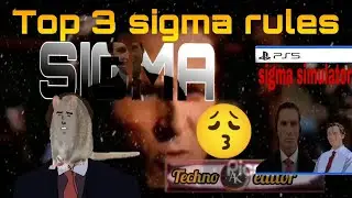 Top 3 sigma😏😎 rules|Attitude of sigma video top-3😎😏|Techno ak editor#viral video#techno ak editor