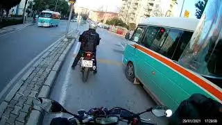 Gaziemir ehliyet sınav parkuru ve güzergahı (A1,A2,A) motosiklet