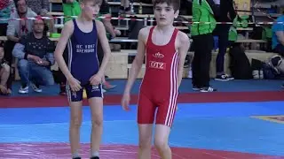 Wrestling Ringen, C-Jugend, Pokalturnier Pausa 2022, Greco, 31 kg, Bersanukaev - Kromm