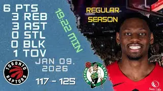 Jonathan Mogbo Player Full High Lowlights vs CELTICS 09 01 2026 NBA REGULAR SEASON Game