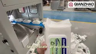 ⚙️ 20-Pack Wipes at Max Speed | High-Capacity Wet Wipe Production Line