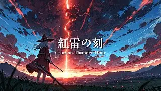 【ケルト音楽 - Celtic Music】紅雷の刻 - Crimson Thunder Hour｜冒険ファンタジー【作業用・勉強用・睡眠用 BGM】