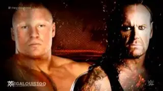 WWE Hell In A Cell 2015 Official Match Card - Brock Lesnar Vs. The Undertaker [Hell In A Cell Match]