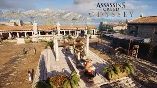 Relaxing Walking Tour in THASOS Island - Ancient Greece [ Assassin's Creed Odyssey ]