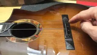 How to string a ukulele Through Bridge Beau Hannam Guitars and Ukuleles