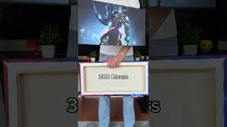 The flash 300 hour painting!