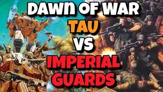 Прорыв линии обороны: Тау захватывают окопавшуюся гвардию в DoW DE #warhammer40k #dawnofwar #dow ...