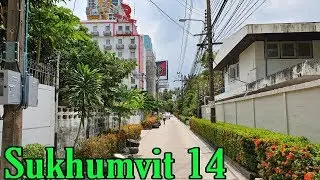 Sukhumvit Soi 14, Bangkok | Small alley across Terminal 21 | เดินเล่นถนนสุขุมวิท ซอย 14