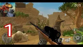 Dino Hunter King - Gameplay Walkthrough Part 1 (iOS, Android)