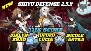 New! SHIYU DEFENSE 2.5 | 111K SCORE | YE SHUNGUANG × YI XUAN × MIYABI | ZENLESS ZONE ZERO 