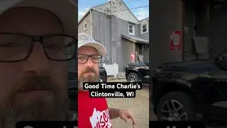 Бар и гриль Good Time Charlie&rsquo;s в Клинтонвилле, штат Висконсин #еда #видеоблог #путешествия #trav...