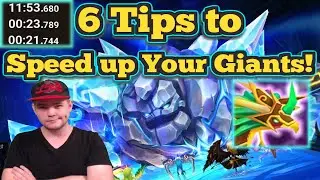 Как улучшить команду Гигантов Тешар в Summoners War!