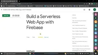 Build a Serverless Web App with Firebase [ GSP643 ] Google Cloud LAB Solution