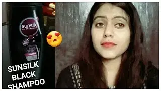 Sunsilk Stunning Black Shampoo Review | Amla Pearl Complex | By Shruti Mishra
