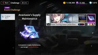 Anastasia's Supply Maintenance :Gear Tuning Data Collection with Yubin and his support[Counter side]