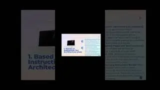 How Computer Processor works (including it's classifications)