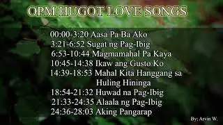 OPM HUGOT LOVE SONGS❤️ TAGALOG LOVE SONGS- by AI Music and Me