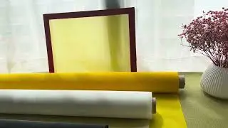 Polyester mesh for screen printing