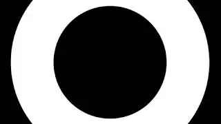 SCHERM 1080 x 1080 ZWART 120 fps LICHT WIT RING,