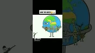 Save the earth😔🙏 #shorts #savetheearth #angryearth #sadreality #drawingearth #onepicturemillionwords
