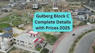 Gulberg Islamabad Block C 5m,7m,10m,12Marla & 1kanal Prices Latest Drone footage by Welldone Builder