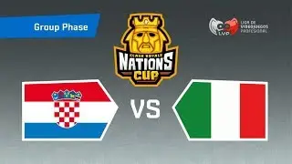 CR NATIONS $20,000 prizepool ITALY vs CROATIA