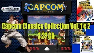 Capcom Classics Collection Vol. 1 e 2 para OPL 3,37 GB link na descrição do video