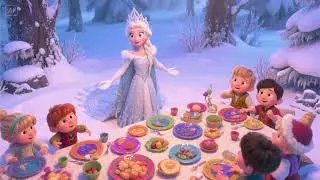 ❄️ Elsa&rsquo;s Frosted Forest Feast 2 | Magical Kids Song 🎶🌲
