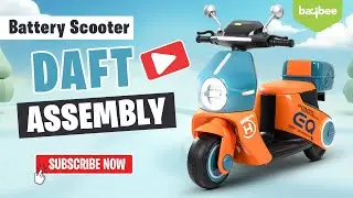 Daft Scooter for Kids Baybee Battery Operated Assembly Guide & Fun Ride Prep!