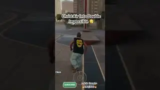 Christ Air Into Double Impossible #skate #skate4 #backrooms #shortvideo #shorts #tiktok #skateboard