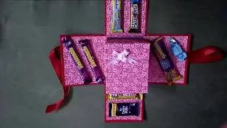 Chocolates Box... Creative idea for gift ur frnds nd special one 😍