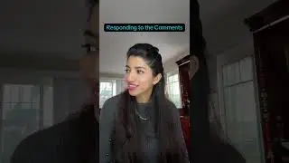 Responding to supportive comments