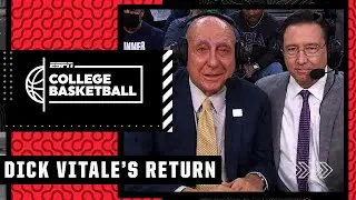 Dick Vitale's emotional return courtside after cancer announcement | ESPN College Basketball
