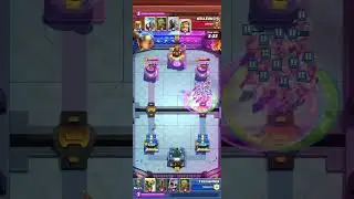 #clashroyale Curse of the goblin 😁 prince, goblin curse and rage spell fun deck shortest match