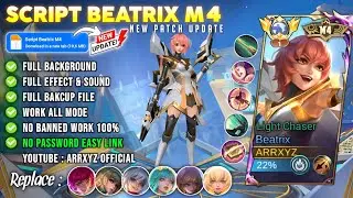 Script Skin Beatrix M4 Light Chaser No Password | Full Effect, Sound | New Patch