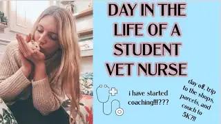 DAY IN THE LIFE OF A STUDENT NURSE | COACHING, COUCH TO 5K, + TRIP TO THE SHOPS!?