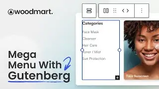 Mega menu with Gutenberg