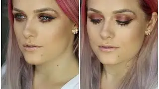 Get Ready With Me: Warm Pink Eyes  ♡